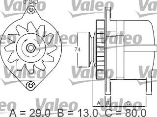 Valeo 436506 - Генератор autosila-amz.com