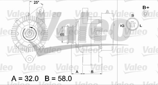 Valeo 436515 - реле-регулятор Toyo autosila-amz.com