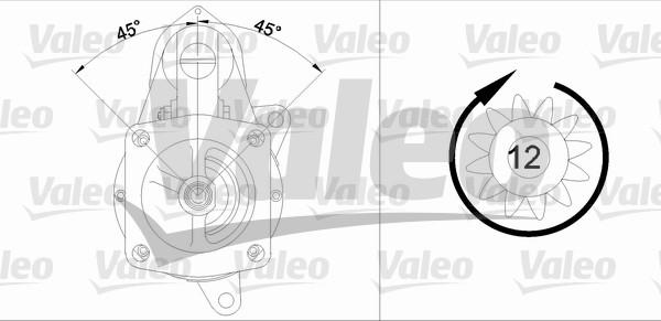 Valeo 436095 - Стартер autosila-amz.com