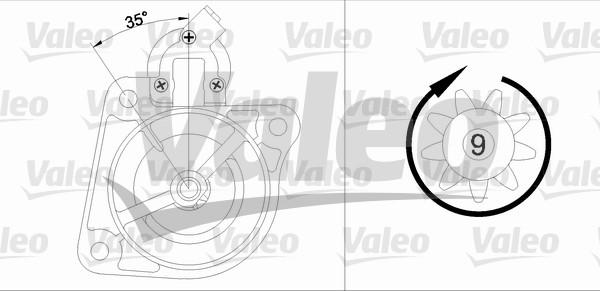 Valeo 436045 - Стартер autosila-amz.com