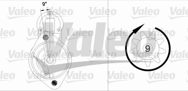 Valeo 436042 - Стартер autosila-amz.com