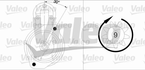 Valeo 436004 - Стартер autosila-amz.com