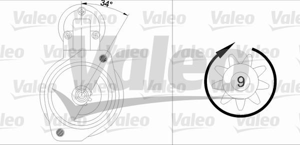 Valeo 436005 - Стартер autosila-amz.com