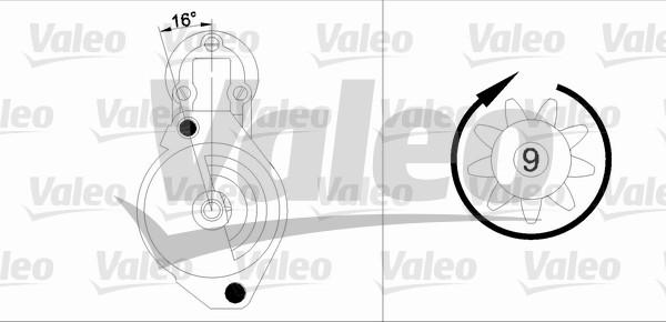 Valeo 436006 - Стартер autosila-amz.com