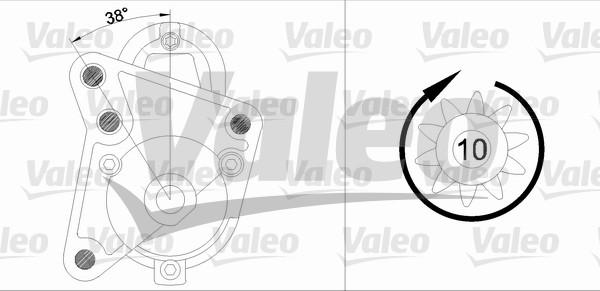 Valeo 436081 - Стартер autosila-amz.com