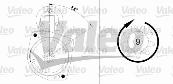 Valeo 436021 - Стартер autosila-amz.com