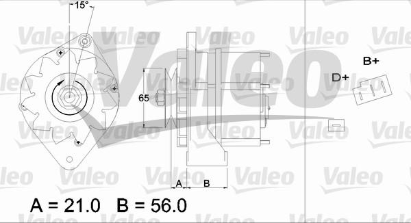 Valeo 436194 - Генератор autosila-amz.com