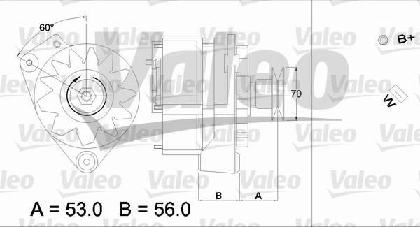 Valeo 436192 - Генератор autosila-amz.com