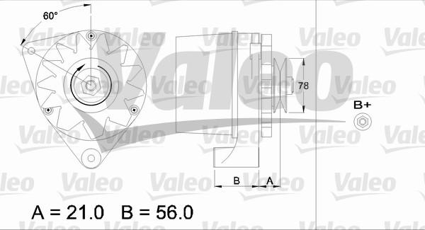 Valeo 436137 - Генератор autosila-amz.com