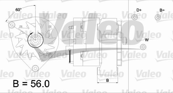 Valeo 436290 - Генератор autosila-amz.com