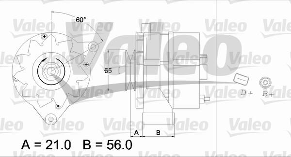 Valeo 436298 - Генератор autosila-amz.com