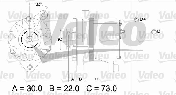 Valeo 436235 - Генератор autosila-amz.com