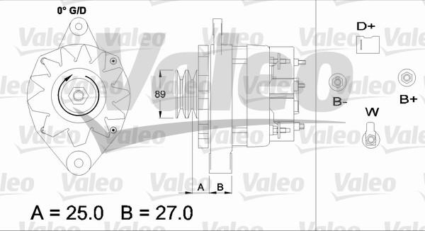 Valeo 436716 - Генератор autosila-amz.com