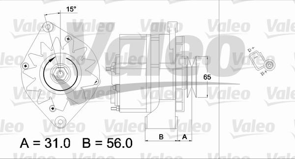 Valeo 436722 - Автозапчасть autosila-amz.com