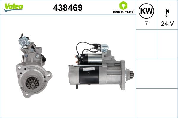 Valeo 438469 - Стартер autosila-amz.com