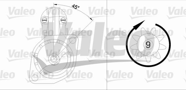 Valeo 433298 - Стартер autosila-amz.com