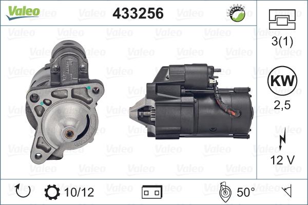 Valeo 433256 - Стартер autosila-amz.com