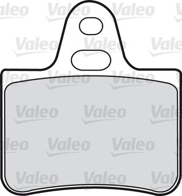 Valeo 598146 - Тормозные колодки, дисковые, комплект autosila-amz.com