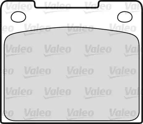 Valeo 598159 - Тормозные колодки, дисковые, комплект autosila-amz.com
