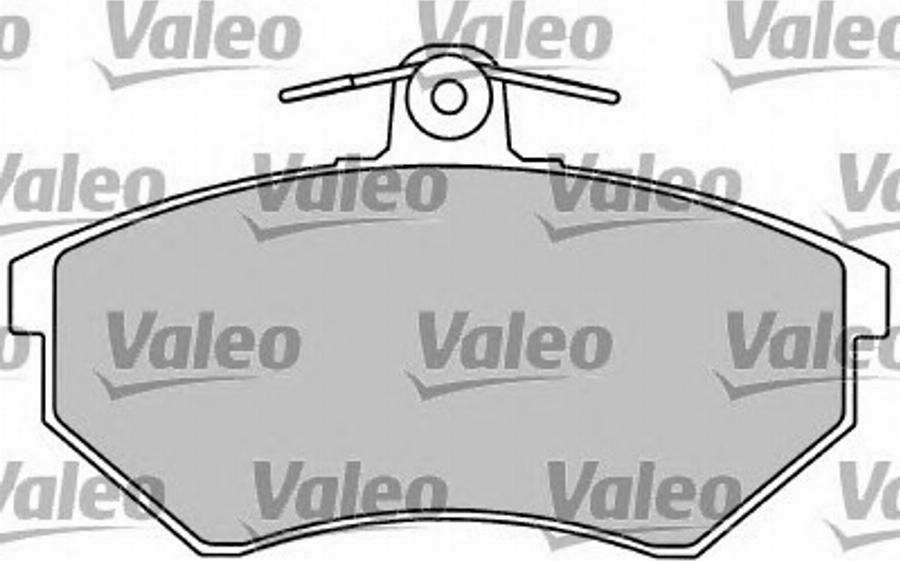 Valeo 597141 - Тормозные колодки, дисковые, комплект autosila-amz.com
