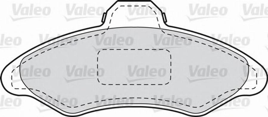 Valeo 540 446 - Тормозные колодки, дисковые, комплект autosila-amz.com
