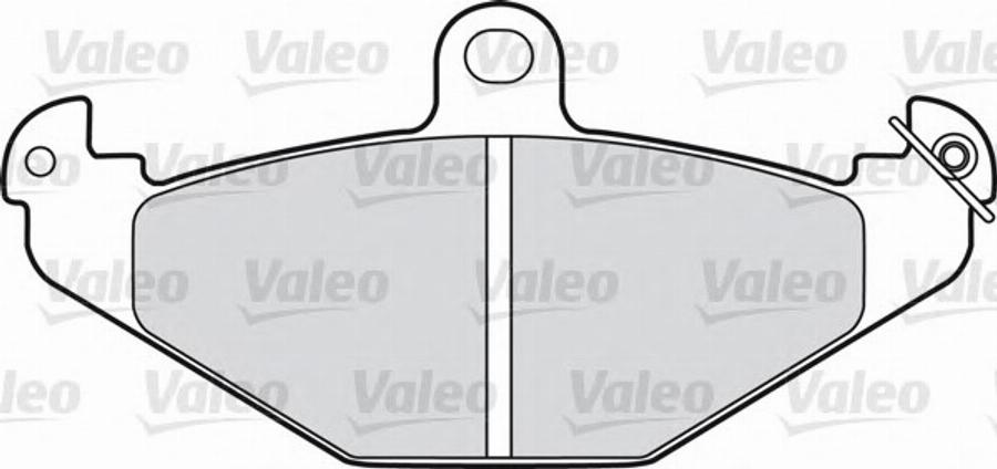 Valeo 540 454 - Тормозные колодки, дисковые, комплект autosila-amz.com