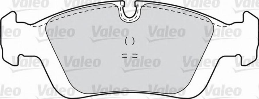 Valeo 540 489 - Тормозные колодки, дисковые, комплект autosila-amz.com