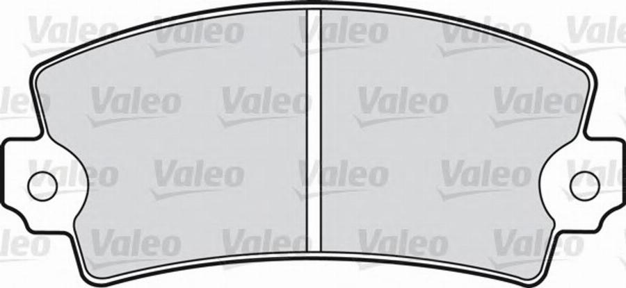 Valeo 540 315 - Тормозные колодки, дисковые, комплект autosila-amz.com