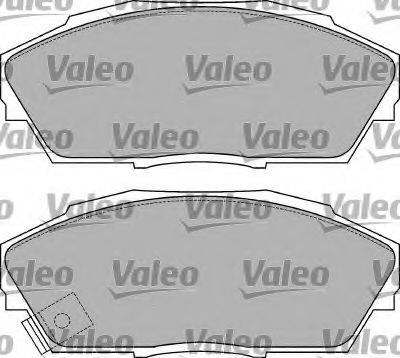 Valeo 551745 - Тормозные колодки, дисковые, комплект autosila-amz.com