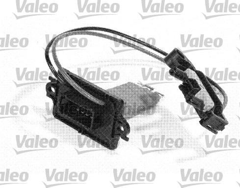 Valeo 509536 - Сопротивление, реле, вентилятор салона autosila-amz.com
