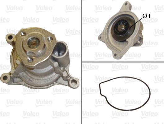 Valeo 506950 - Водяной насос autosila-amz.com