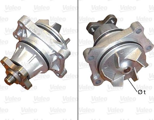 Valeo 506903 - Водяной насос autosila-amz.com