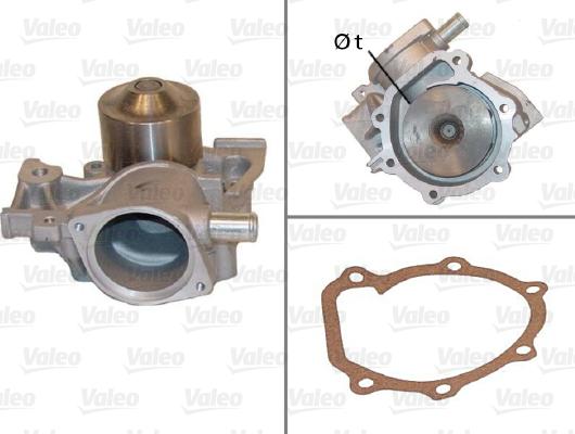 Valeo 506440 - Водяной насос autosila-amz.com