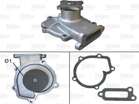 Valeo 506438 - Водяной насос autosila-amz.com