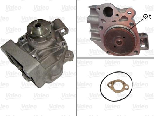 Valeo 506474 - Водяной насос autosila-amz.com