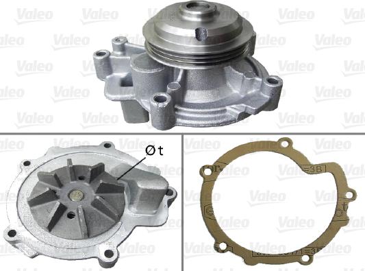 Valeo 506596 - Водяной насос autosila-amz.com