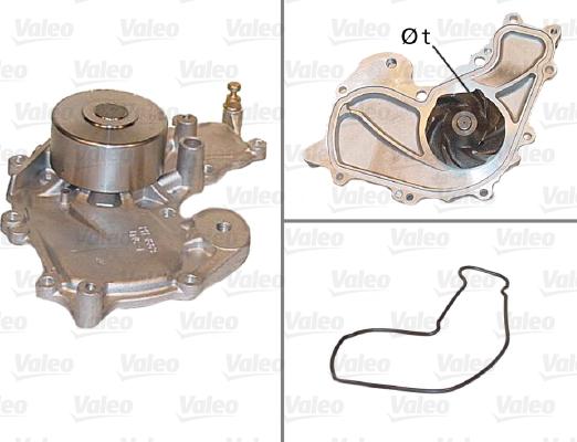 Valeo 506540 - Водяной насос autosila-amz.com