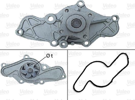 Valeo 506548 - Водяной насос autosila-amz.com