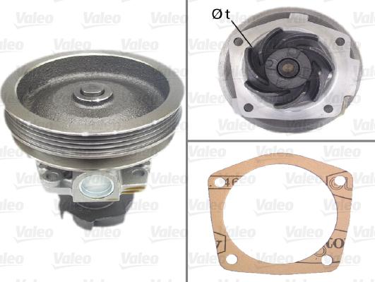 Valeo 506519 - Водяной насос autosila-amz.com