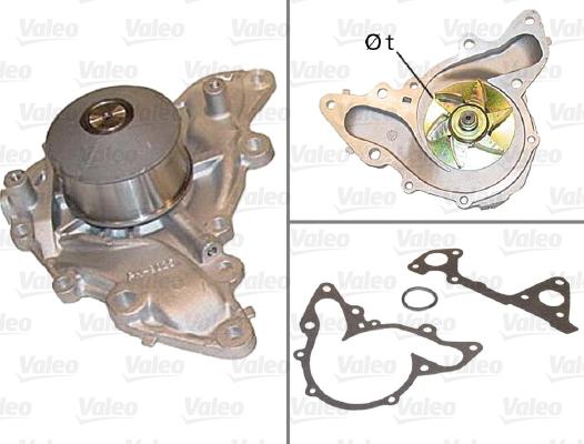 Valeo 506539 - Водяной насос autosila-amz.com