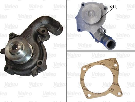 Valeo 506529 - Водяной насос autosila-amz.com