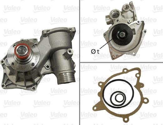 Valeo 506521 - Водяной насос autosila-amz.com