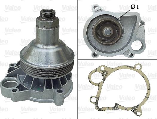 Valeo 506662 - Водяной насос autosila-amz.com