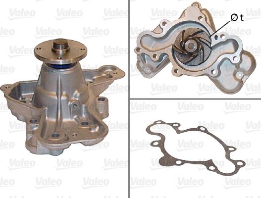 Valeo 506611 - Водяной насос autosila-amz.com