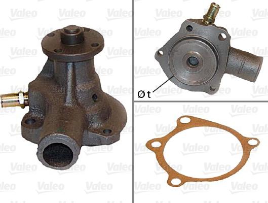 Valeo 506009 - Водяной насос autosila-amz.com