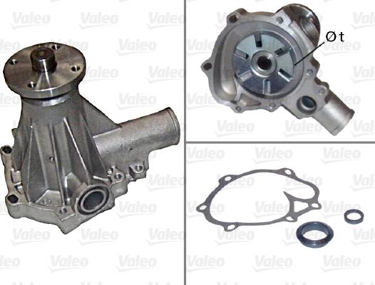 Valeo 506026 - Водяной насос autosila-amz.com