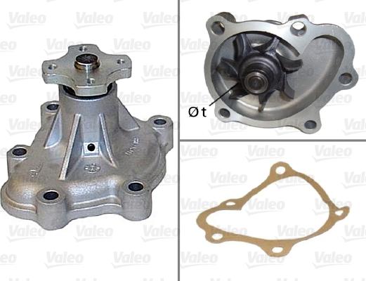 Valeo 506153 - Водяной насос autosila-amz.com