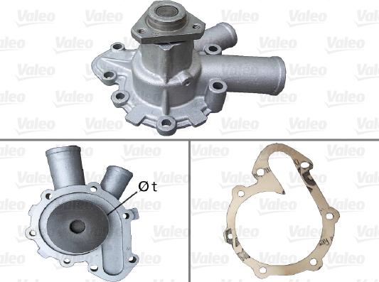 Valeo 506102 - Водяной насос autosila-amz.com