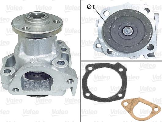 Valeo 506115 - Водяной насос autosila-amz.com