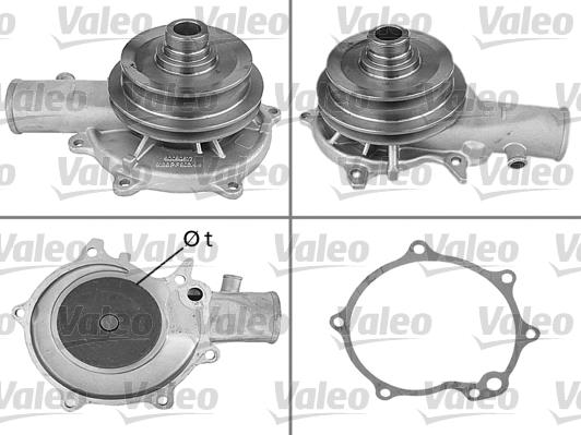 Valeo 506188 - Водяной насос autosila-amz.com